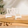 Foldable Coffee Filter Holder Reusable Lightweight Tea Filters Dripper Baskets Coffee Ear Drip Filter Paper Bag Shelf Coffeeware
