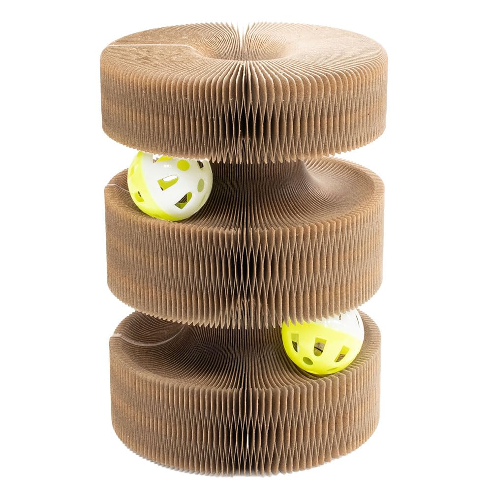 

A-ITEM Cat Toy, Magnetic, Jointable Ball, Solitaire Play, Stress Relief, Lack of Exercise, Shape-Changing, Infinite Play Options (Sold Individually)