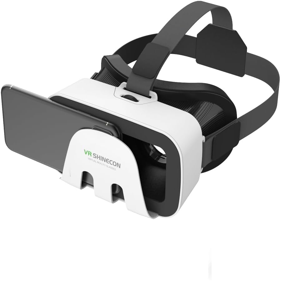 VR goggles for compatible with DMM and 3D video lightweight glasses comes with Japanese compatible with smartphones, YouTube, experience, design,