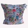 Baby Cartoon Print Diaper Bag With Zipper And Polyester Storage For New Parents