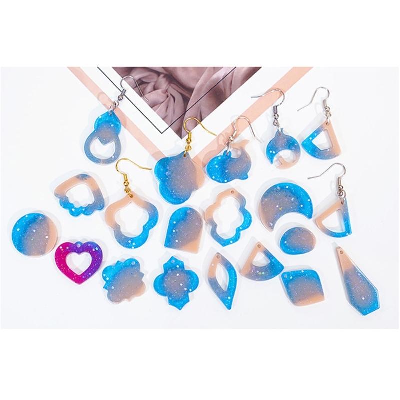 Unique Pendants Crafting Silicone Mold for DIY Enthusiasts Dainty Jewelry Pendant Mold Unique Handmade Accessory Mold