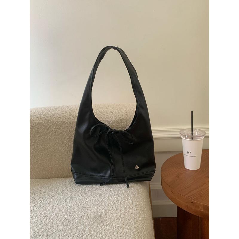 Niche Commuter Women's Bag Versatile Casual Bag Bow Large-capacity Single-shoulder Underarm Tote Bag