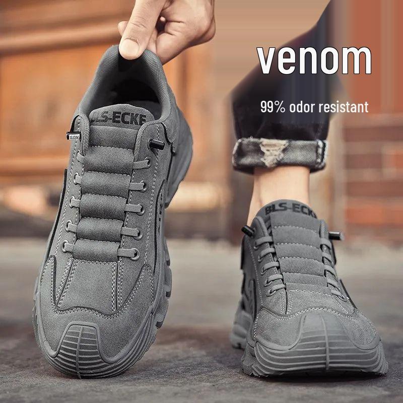 Men's Retro Slip-On Casual Running Shoes - Spring/Autumn Fashion Trend