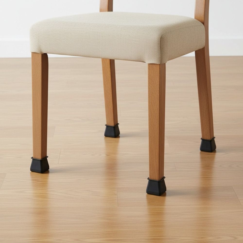 24PCS Non-slip Furniture Legs Protectors Noise Reduction Table Feet Cover  Hardwood Floors