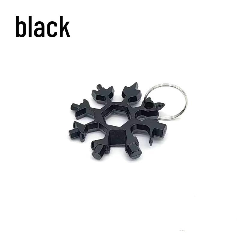 

Разноцветный мультитул-ключ «Снежинка» 18-в-1