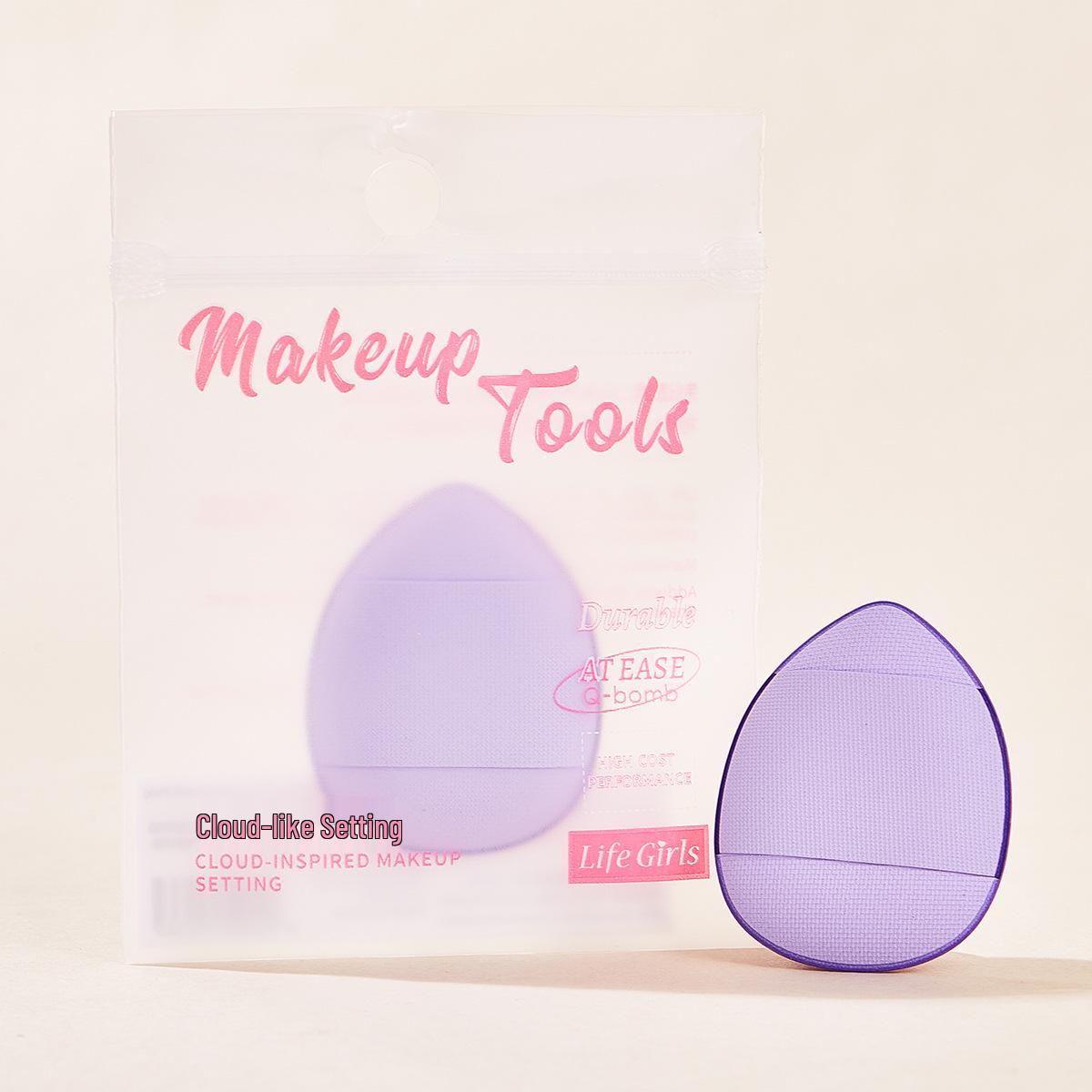 

Мини-кушон в форме сердца для макияжа консилером сухим и влажным способом