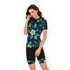 Split Short-sleeved Surf Suit Sunscreen Swimsuit Wetsuit Sexy Fashion Swimsuit