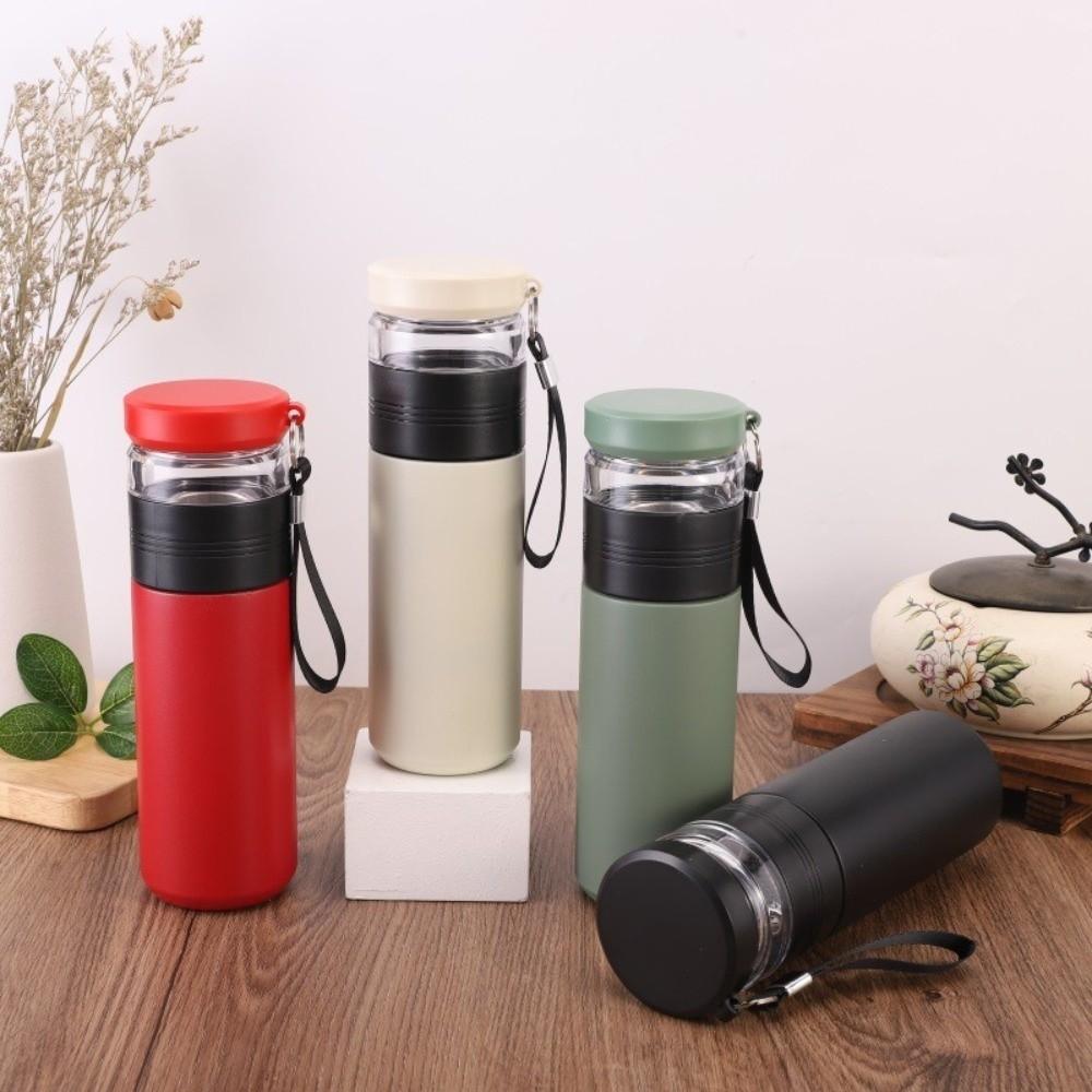 Independent Tea Tea Infuser Bottle Leak-Proof Vacuum Mug Stainless Steel Insulated Cup  Kitchen Use