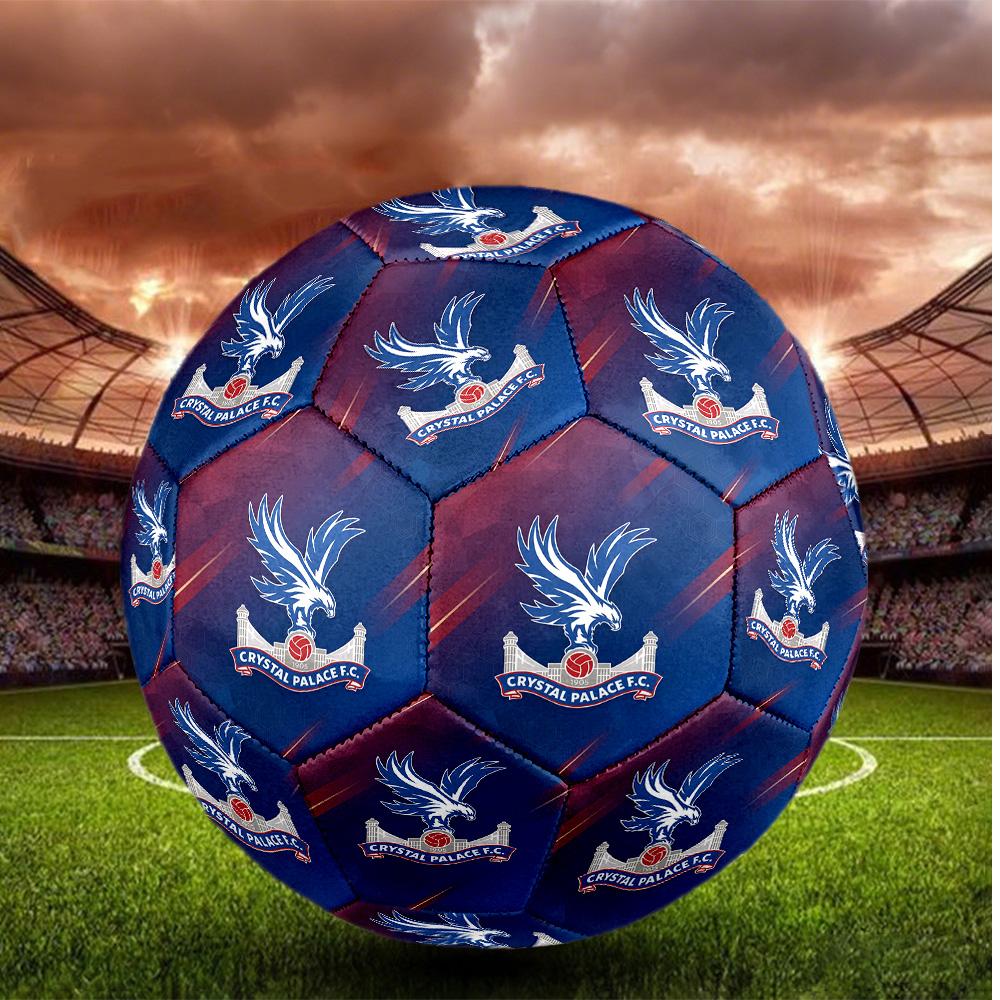Crystal Palace Size 5 Football High Elastic Soccer Ball For Outdoor Competition Daily Training Play