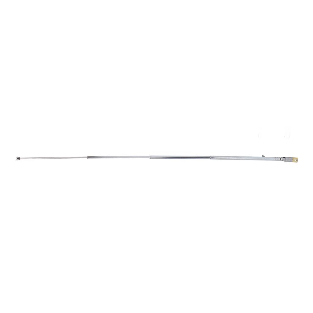 Telescopic Antenna Stainless Steel Brass 4 Sections Replacement AM FM Radio Antenna for TV Remote