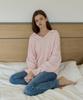 ADAUL Soft Collar Over Fit Knit - Pink
