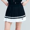 AVAVE Women'S Two-Tone Pleated Skirt Black