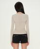 MUSINSA STANDARD WOMAN Women'S Halter String Layered Long Sleeve T-Shirt [Mushroom]