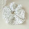 Classic Polka Dot And Paisley Pattern Hair Bands Contrast Color Aesthetic Scrunchies Retro 90s Style Daily Hair Accessories