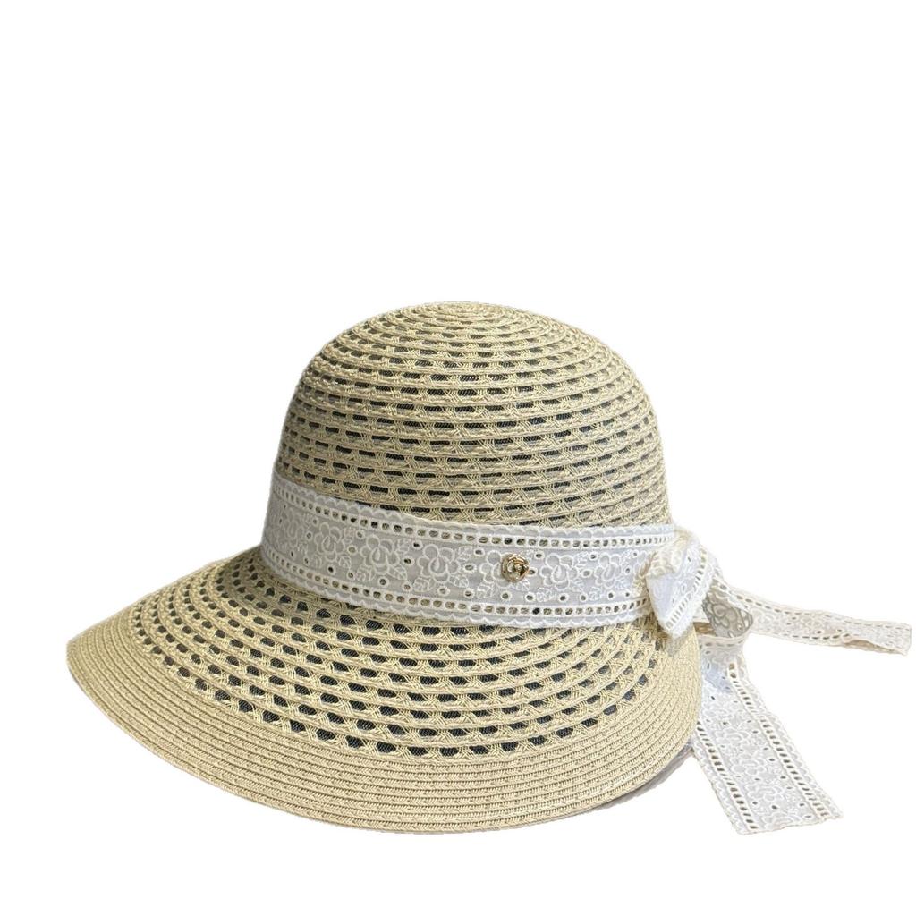 New Style Beach Straw Hat for Women In summer2026Sun Hat for Vacation, Japanese-style Beach Hat with Wide Brim for Sun Protection