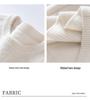 Women's Solid Color Cashmere Round Neck Knit Pullover Sweater