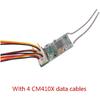 Acxico 2Pcs Mini CM410X 4 Channel DSMX DSM2 Receiver 2.4GHz PPM Port Support JR DX6I