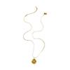 Minimalist Sea Inspired Adjustable Length Stainless Steel Necklace For Layering Stackable Jewelry Gift For Her