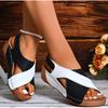 New Sandals Women's Cool Summer Breathable Women's Shoes Color Matching Platform Casual Beach Shoes Slippers Women