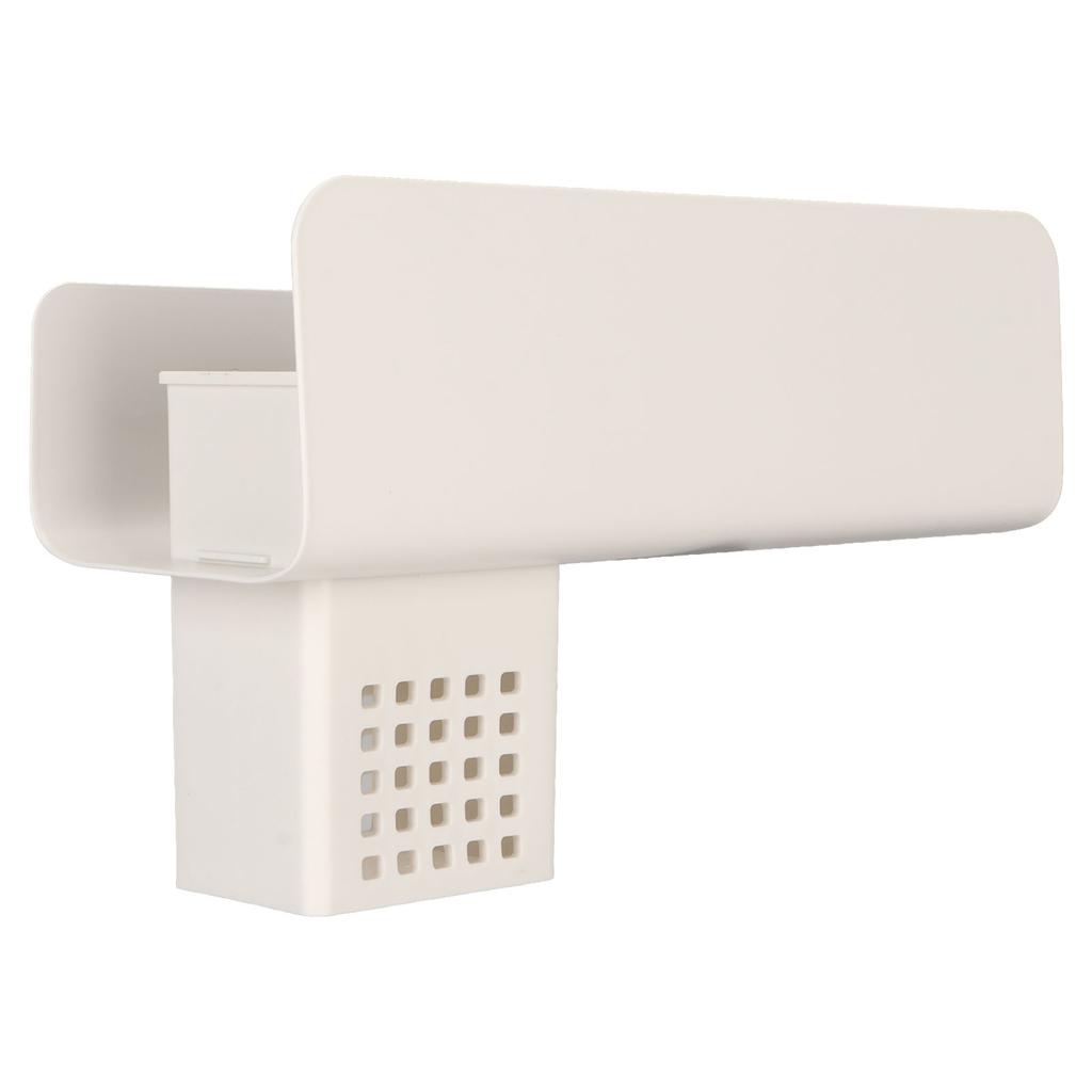 Hair Dryer Holder Punching Wall Mounted Space Saving Hair Dryer Rack with Storage Cup