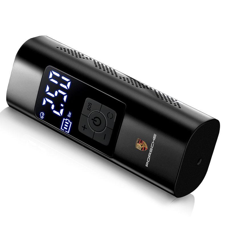 1pc Portable Car Inflation Pump Charging Air Pump Tire Inflator For Porsche Boxster Cayenne Panamera Macan Cayman 911 918 996 917 991