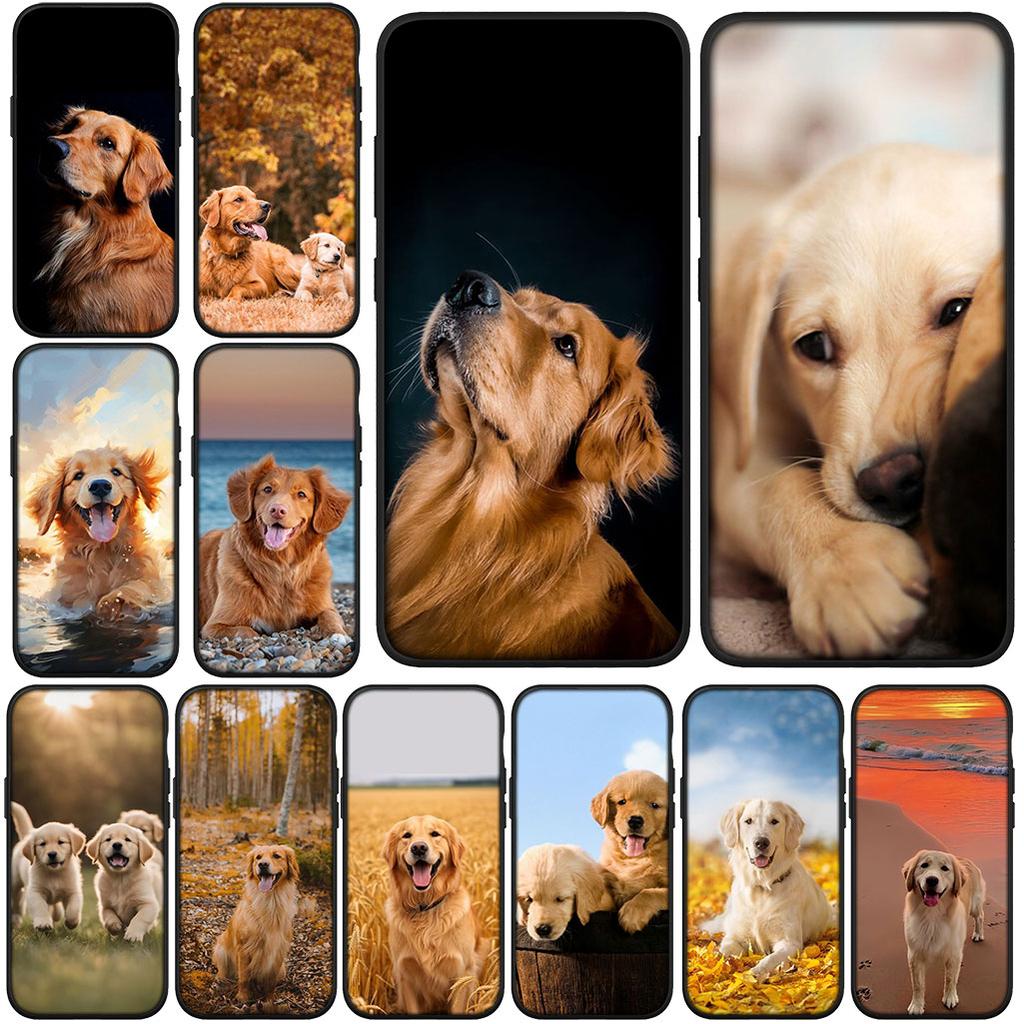 Golden Retriever Dog for Samsung Galaxy Note 20 Ultra 10 8 9 S10 Plus Lite S8 A70 A24 A25 S10E A21S A37 A57 A51 A7 Phone Case
