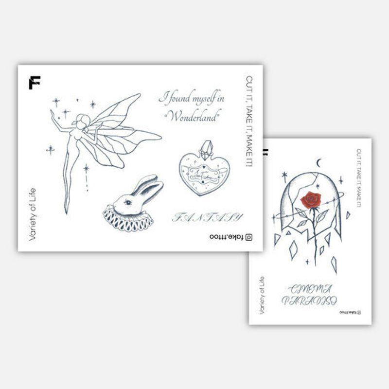 

Фэнтези Тату-наклейка для фильма