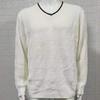 Men's Fashionable Slim-fit Long-sleeved Knit Top with V-neck