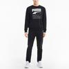 Puma Casual Sport Printed Crew Neck Sweatshirt Men Tops Black 585272-01