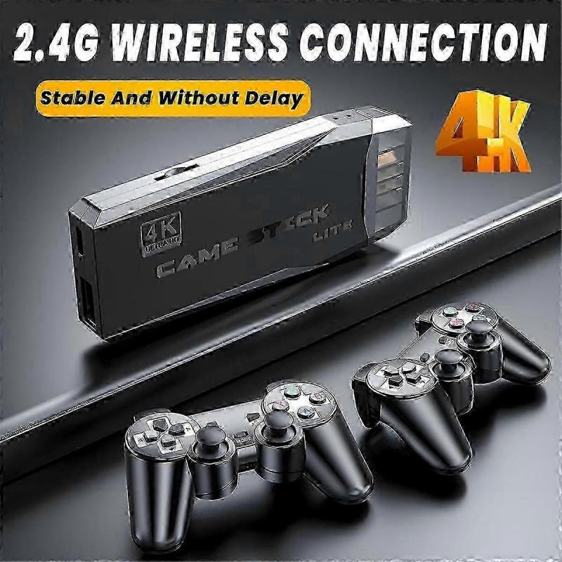 2025 2025 Nou 20000+ Jocuri 4K Consola de Jocuri Retro Wireless , Stick de Joc Video Plug and Play cu Conexiune Wireless 2.4G