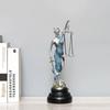 Grecka Bogini Sprawiedliwości Temida Figurka Statua Żywiczna, Ozdoby Dekoracja Domu Rzeźba Bogini Dekoracja Biura Rękodzieło Prezenty