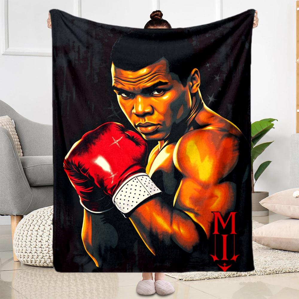 Tyson Champion Blanket Comfortable Suitable For Chair Office Chair Livingroom For All Seasons Modern Birthday Christmas Gift Blanket