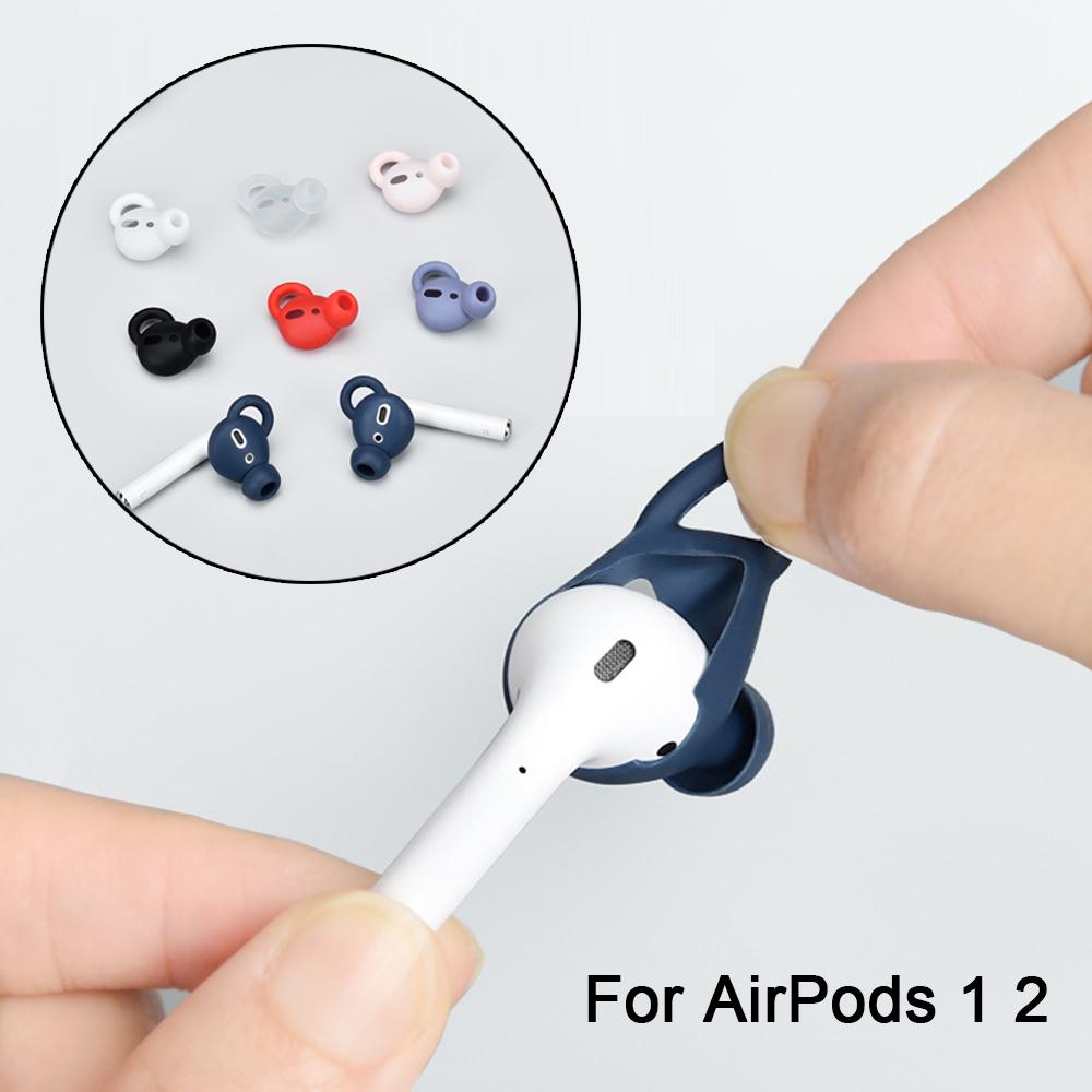 

Accessories Dustproof Ear Tips Protector with Storage Pouch Silicone Earbuds Cover Protective Caps