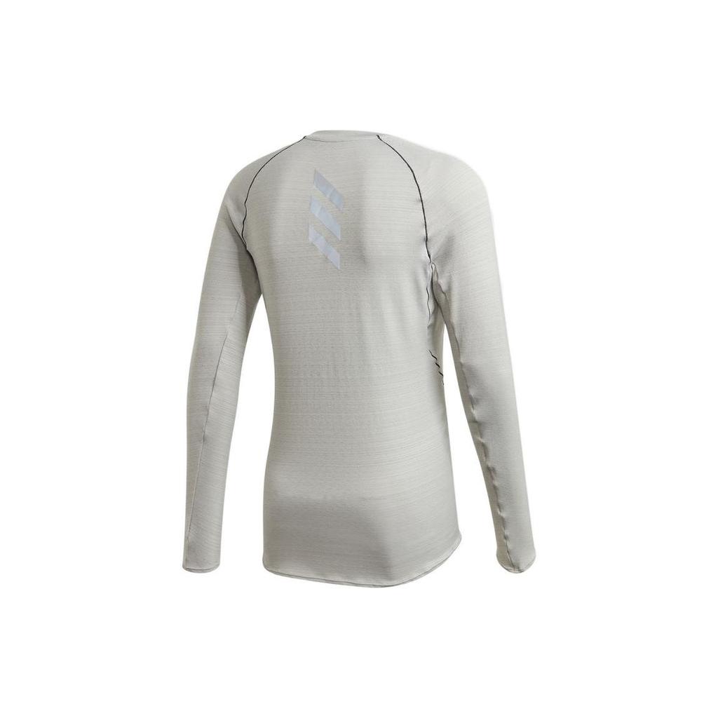 adidas Běžecké tričko Pánské Světle šedé GC6732