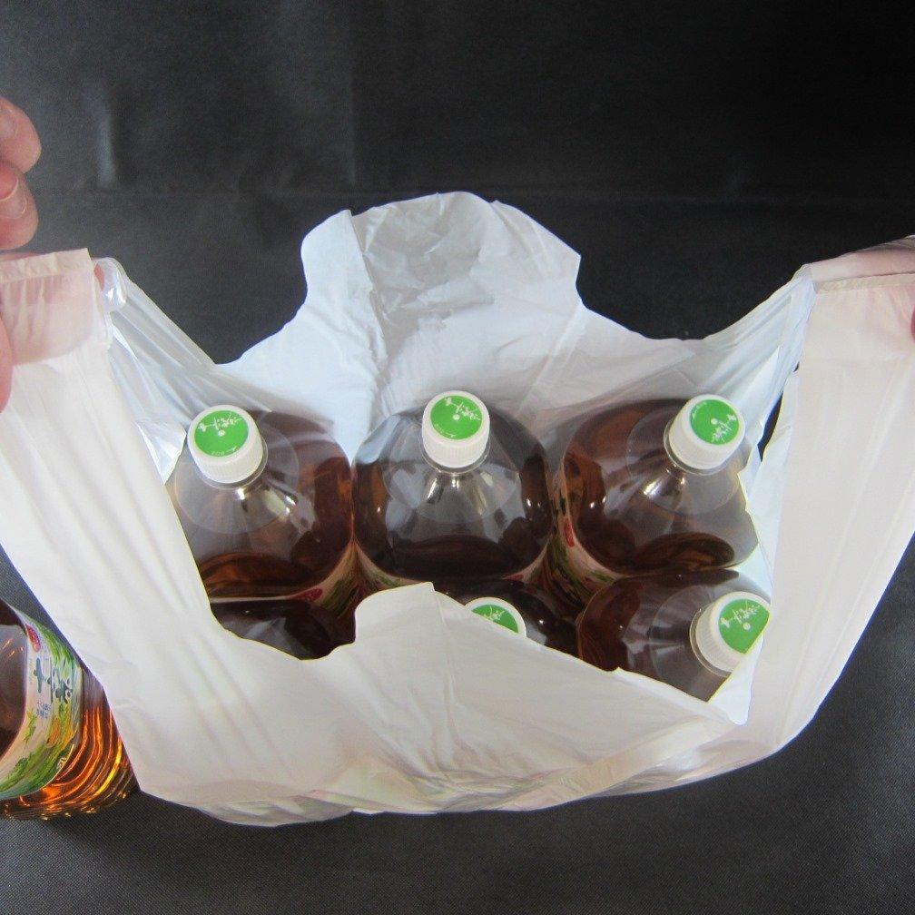 Plastic bags Kansai 50 Kanto 60 pieces Milky white Width 34cm x Height 58cm Thickness Thick plastic bag Mart carefully selected plastic No. No. 1,000