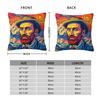 Van Gogh Starry Night Pillowcase Polyester Linen Velvet Pattern Zip Decorative Throw Pillow Case Bed Cushion Cover