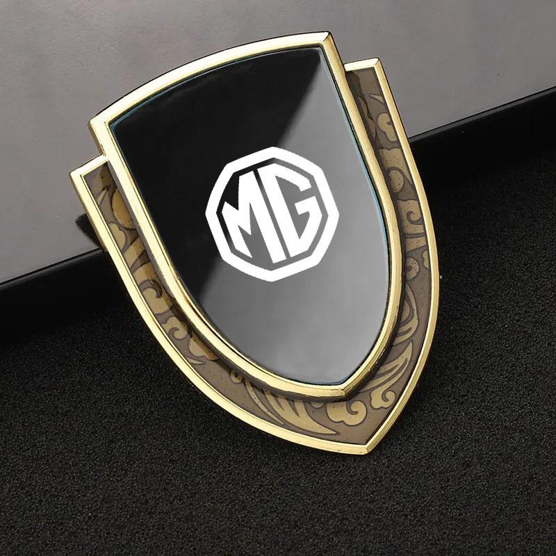 Car Metal Shield Emblem Car Stickers for MG MG3 MG5 MG6 MG7 GT GS Hector HS ZS ZX EZS EHS Auto Accessories q1