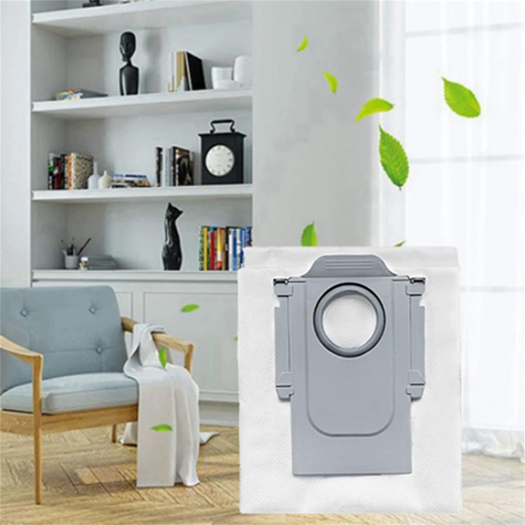 Packung mit 8 Staubsaugerbeuteln Zubehörset für Q Revo/P10 Roboter Saugstation Großraum Staubsaugerbeutel