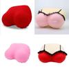 Memory Foam Funny Breast Pillow With Solid Color For Novelty Gift And Home Decor