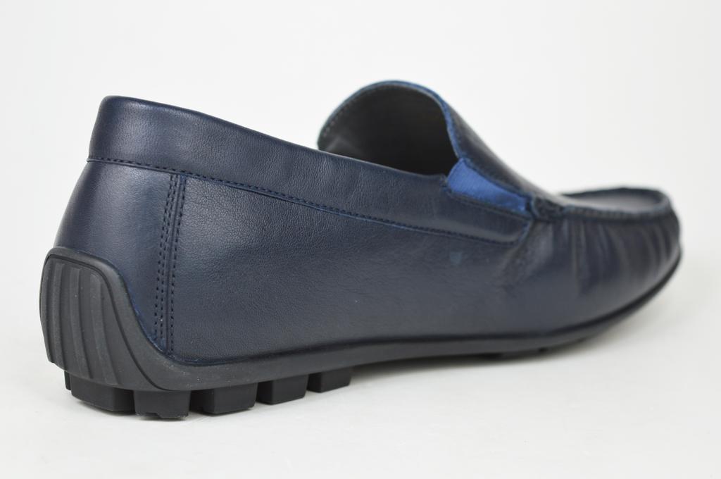 Mokasyny ikos 14423 40 Granatowa skóra