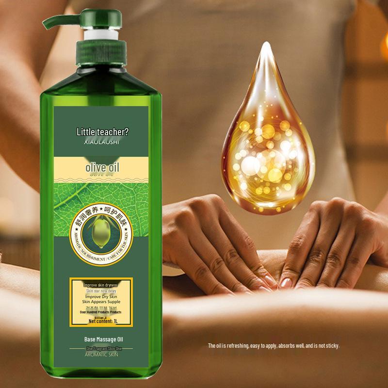 

Салон красоты Little Teacher 1000 мл Массажное и базовое масло для ухода за кожей с оливковым маслом для беременных женщин Standard Size