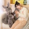 23/40/60CM Cute Burro Peluche Toys Lovely Grey Donkey Plush Dolls Stuffed Soft Animal for Baby Infant Birthday Room Decor Gifts