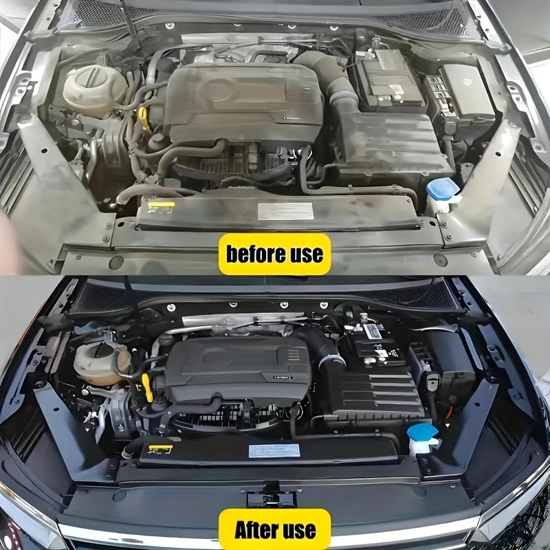 Automotive interior care cream - gloss color enhancer, nano coating wax for tires, steering wheel, dashboard, etc., plastic repair paste