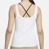 Nike Breathable Sleeveless Tank Top Women Tops White DH1346-100