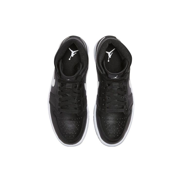 Air Jordan 1 Mid Nero Bianco Sneakers da Donna DV0991-001