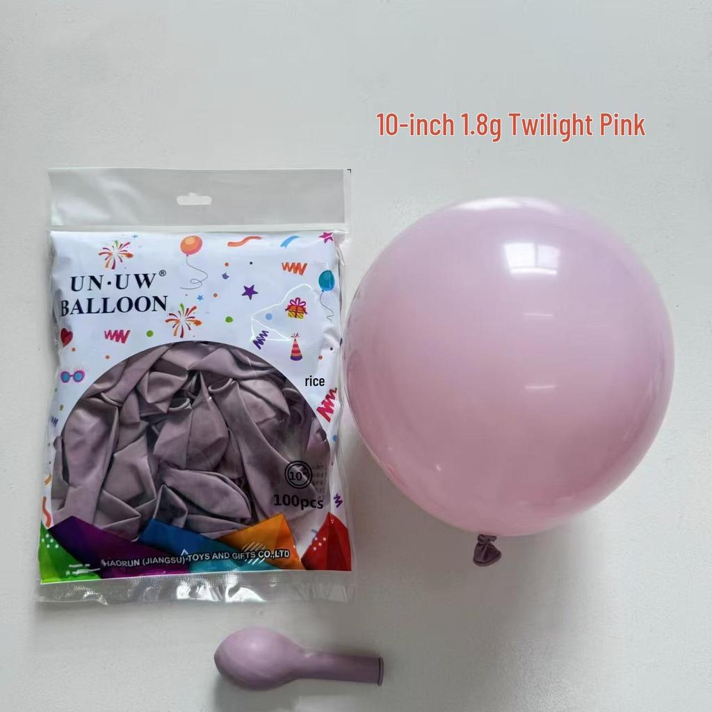 Retro Twilight 10-Inch Morandi Latex Balloons (180g) for Photography & Festival Decoration