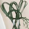 10pcs/bundle Plastic Room Flat Leaves Nature Decoration Fresh Flower Arrangement Simulation Flower Green Bending