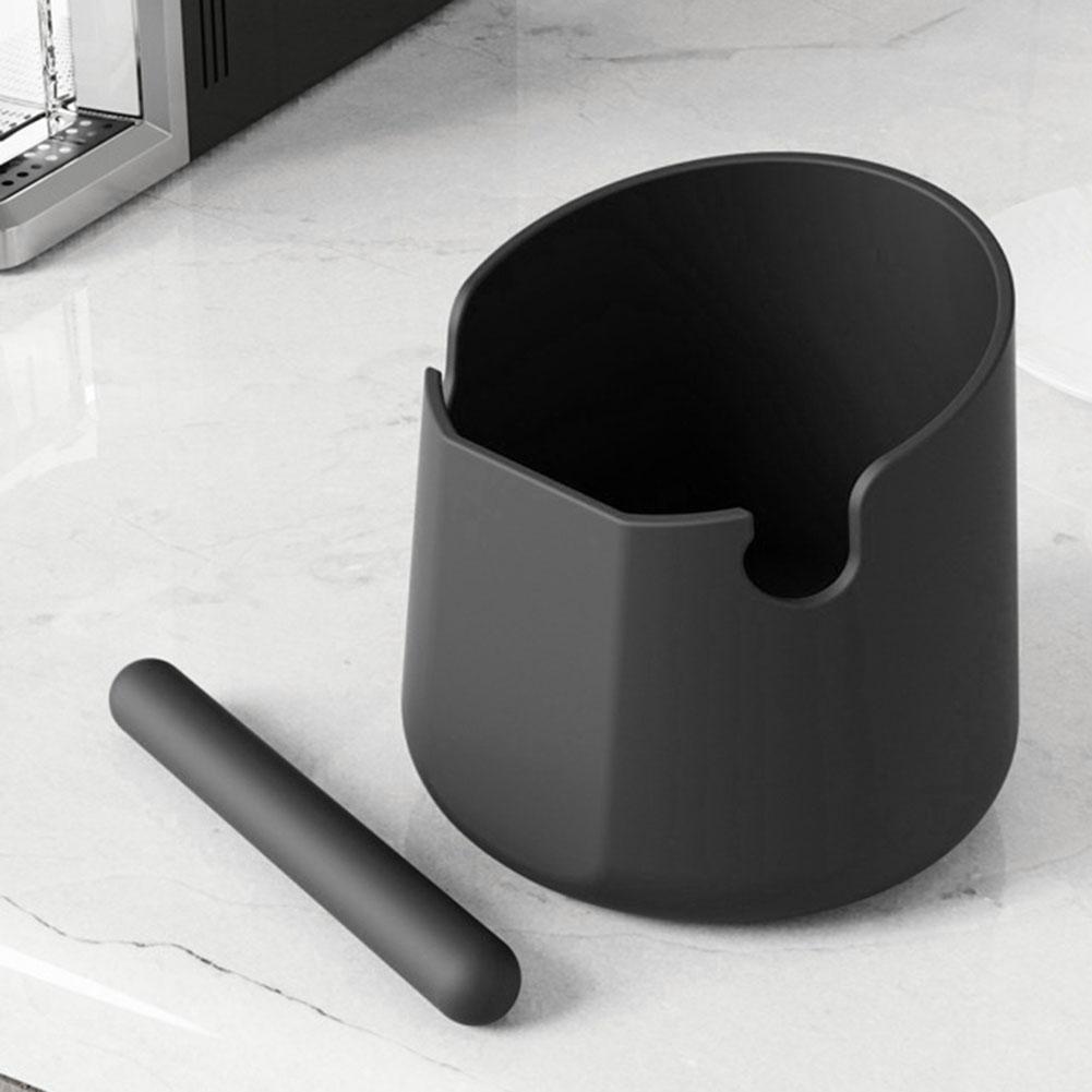 Large Capacity Non-Slip Base Silent Silicone Knock Box