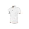 Summer ice silk lapel POLO men's short-sleeved T-shirt, men's top
