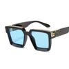 New Big Frame Square Sunglasses Men Fashion Shades Male Sun Glasses High Quality Outdoor Vintage Retro